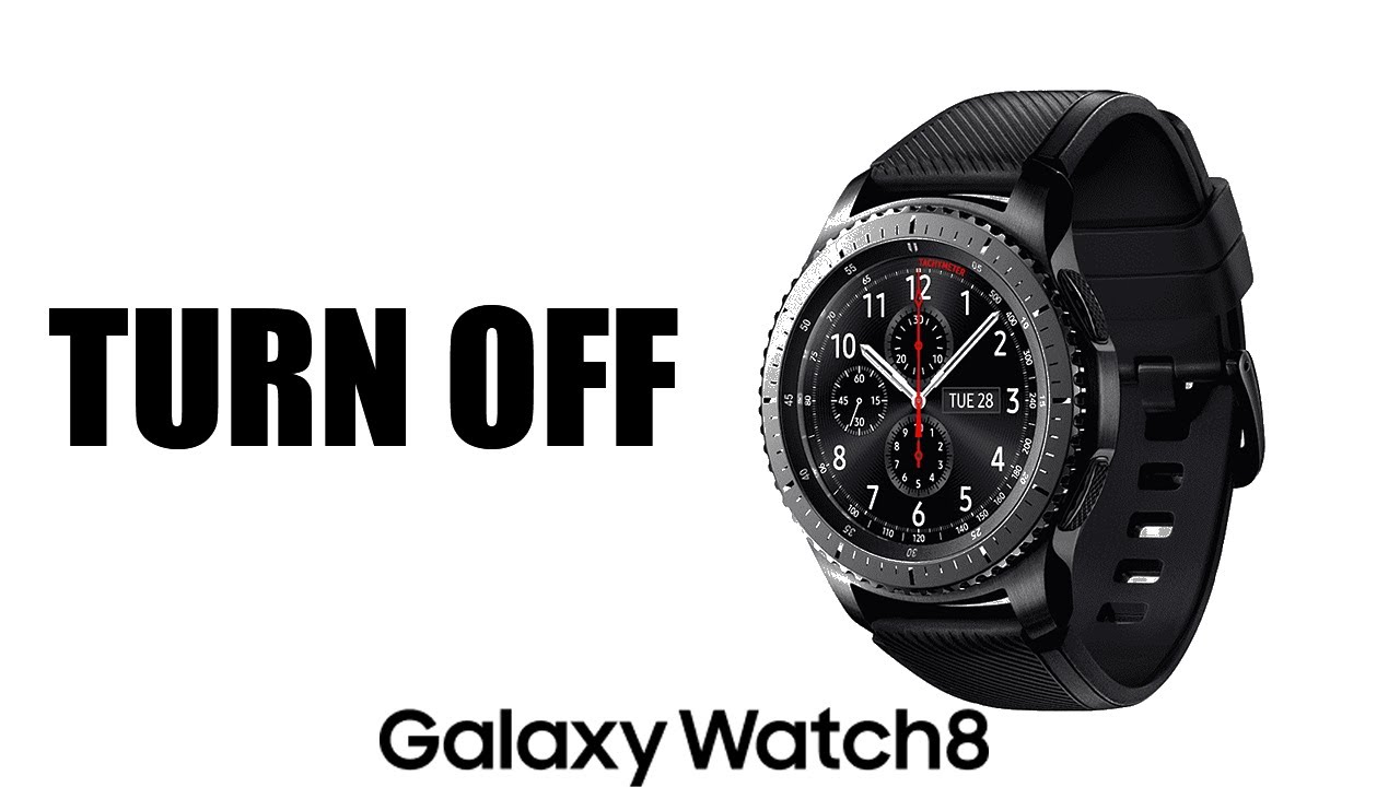 How To Turn OFF Samsung Galaxy Watch 8 / 8 Classic (2 Ways)