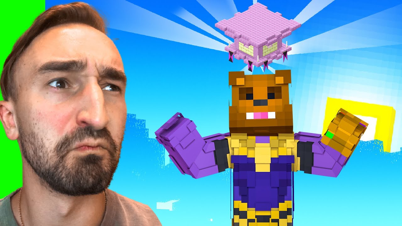 Making A SECRET Base To STOP THANOS In Insane Craft W/ SSundee