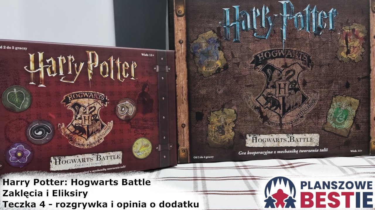 Planszowe Bestie #79- Harry Potter: Hogwarts Battle - Zaklęcia i Eliksiry - Teczka 4 - 24.07.2022