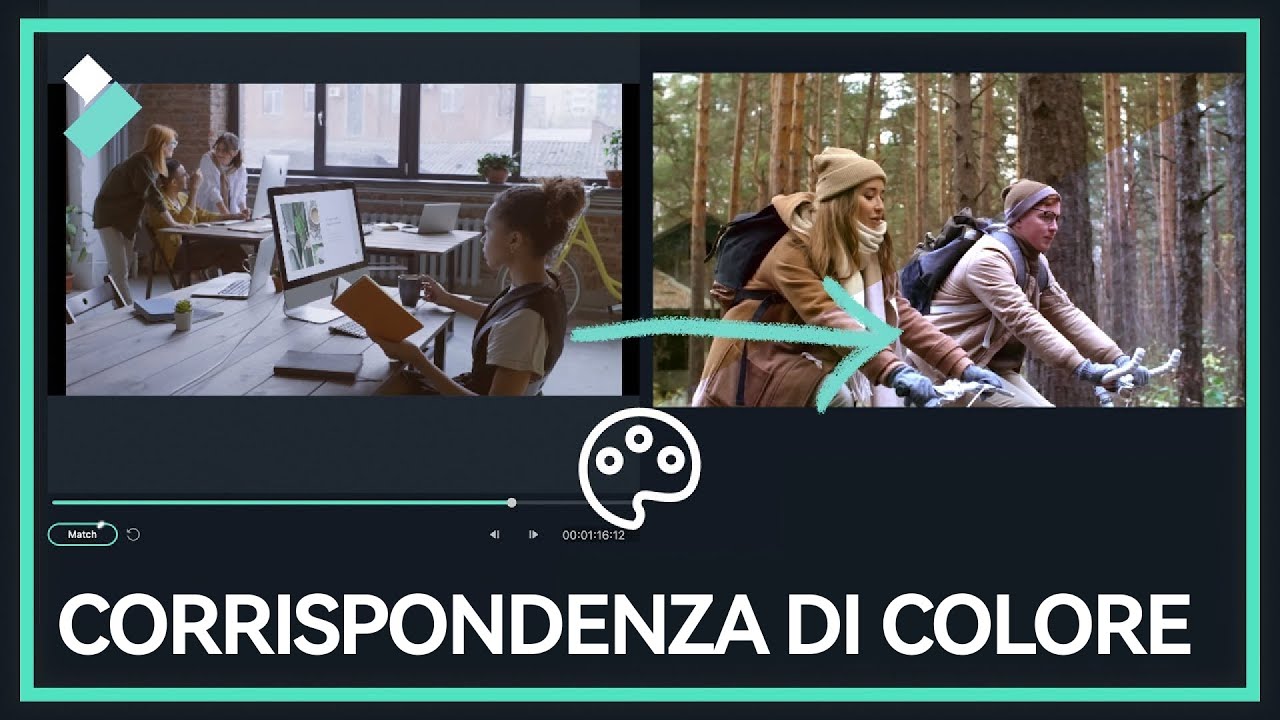 Corrispondenza Colori | Wondershare Filmora X