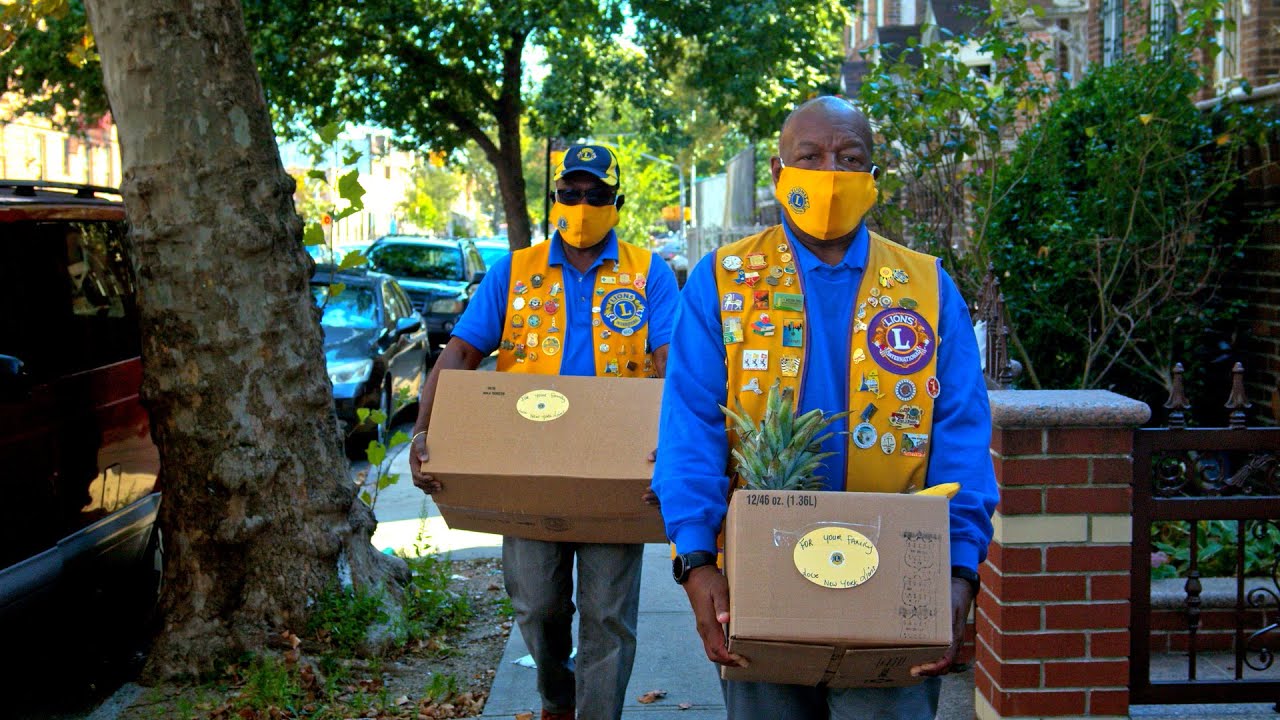 Service from the Heart | Lions in New York Feed the Hungry