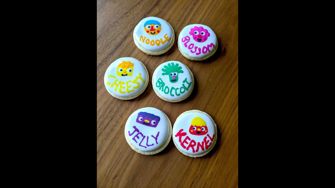 Cookie Art | Noodle & Pals | What's Your Name?