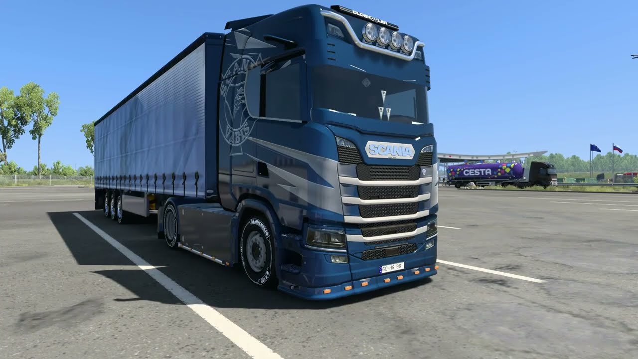 ETS 2 Idu Faraó Viagem Edirne (TR) para Sevilha. Terceiro Dia de Viagem