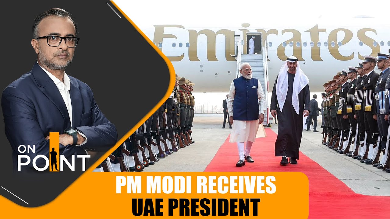 PM Modi Welcomes UAE President Sheikh Mohammed Bin Zayed to New Delhi | ON POINT | News9