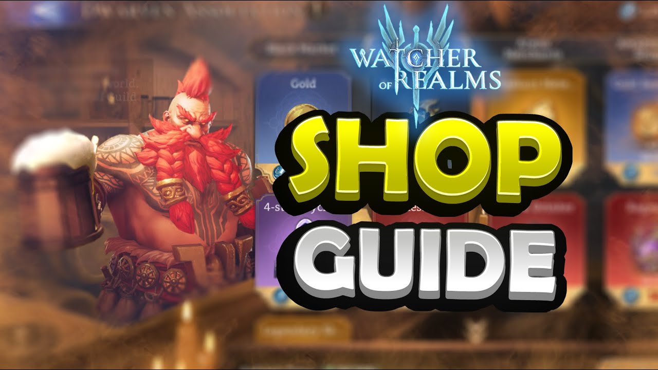 What to buy! Resource GUIDE [Watcher of Realms]
