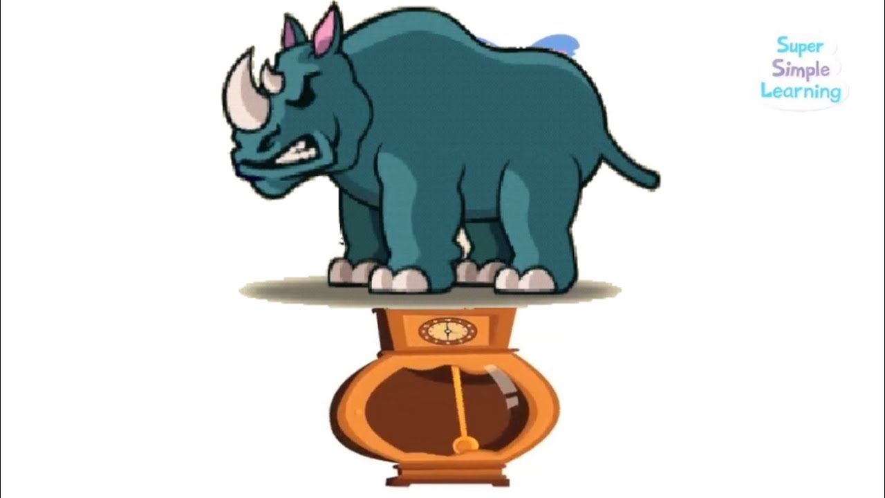 hickory dickory dock rhino 🦏