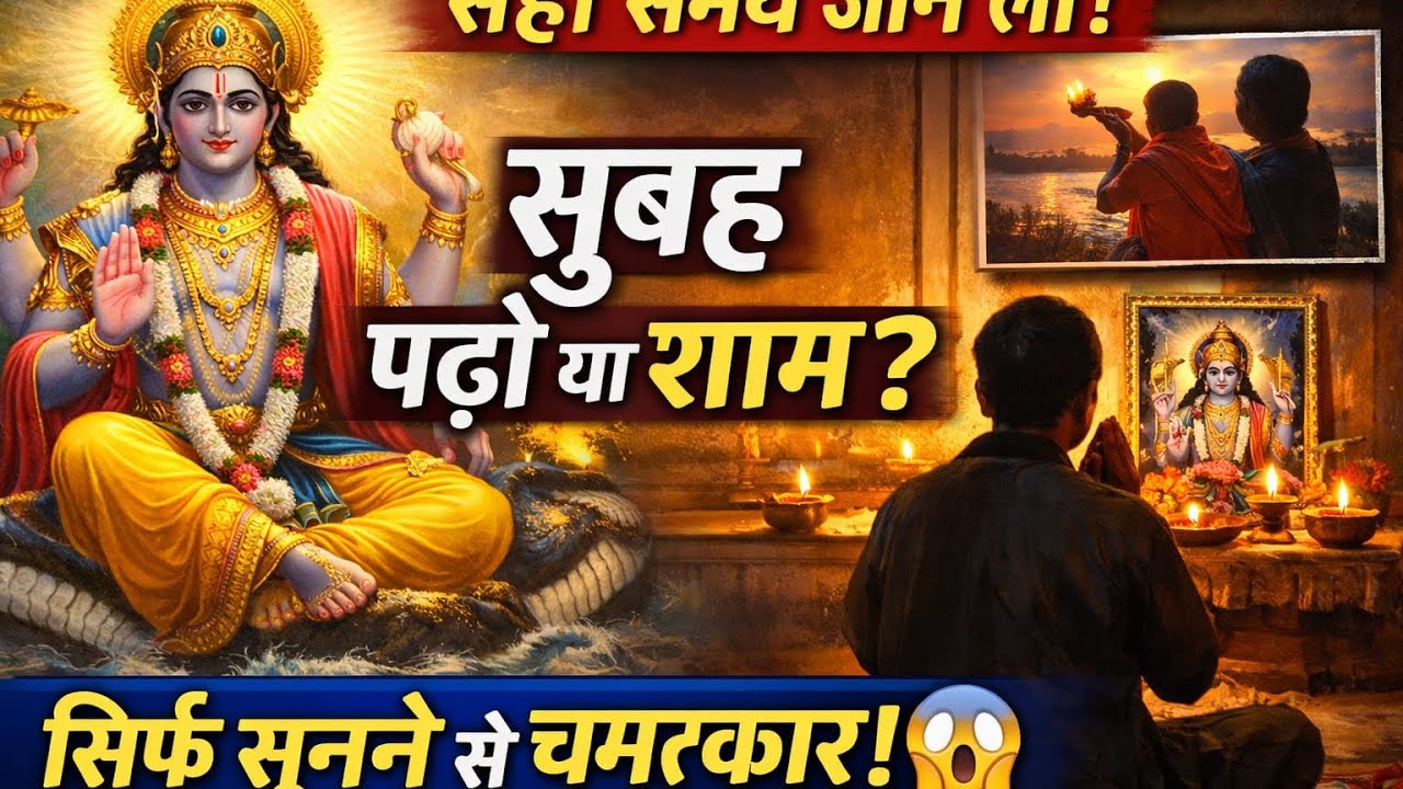 विष्णु सहस्रनाम कब पढ़ें?”