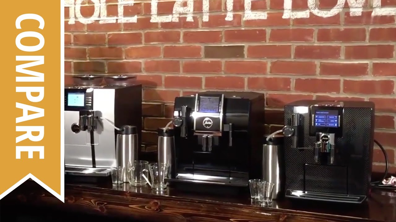 Compare: Jura Giga 5, Jura Impressa Z9 and Jura J95