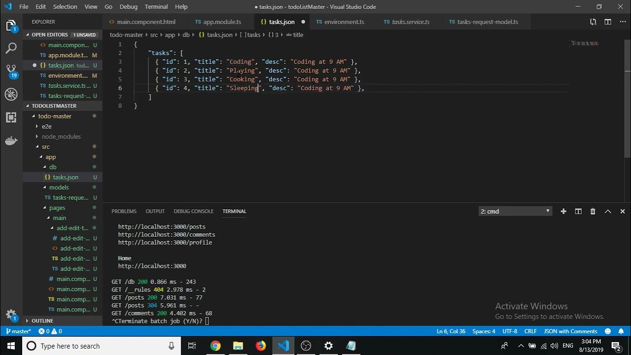 Angular Course Arabic | GET and DELETE HTTP Requests with REST API using Angular Services #12