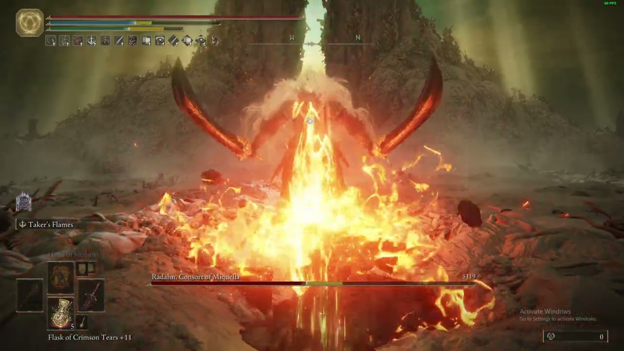 consort radahn vs blasphemous blade BIG DAMAGE