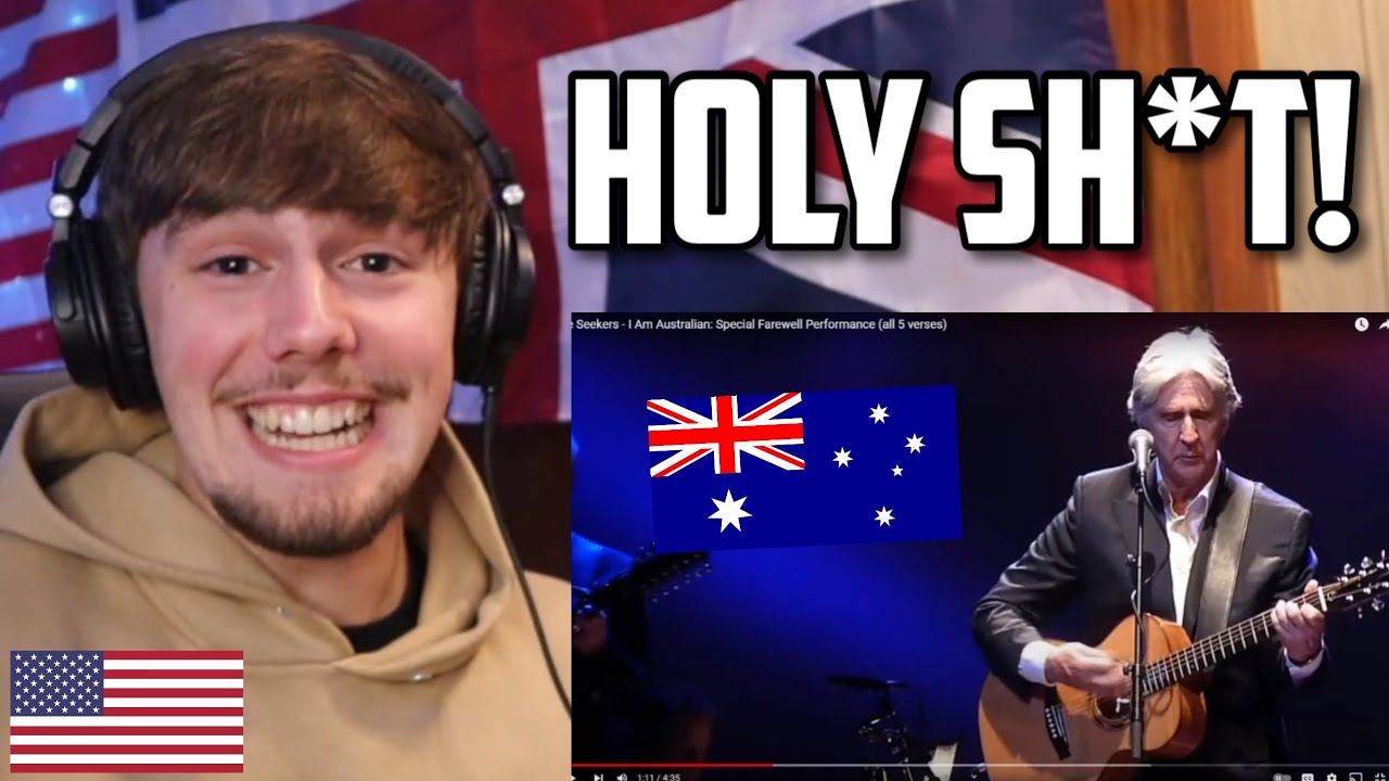 American Reacts to The Seekers - I Am Australian