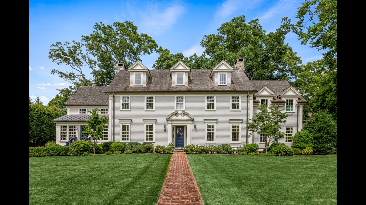 Magnificent Colonial Revival Center Hall