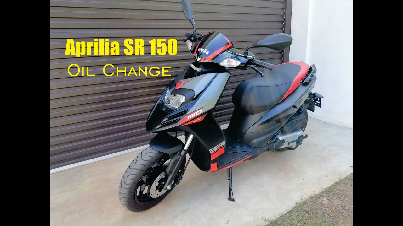 Aprilia SR150 Oil Change