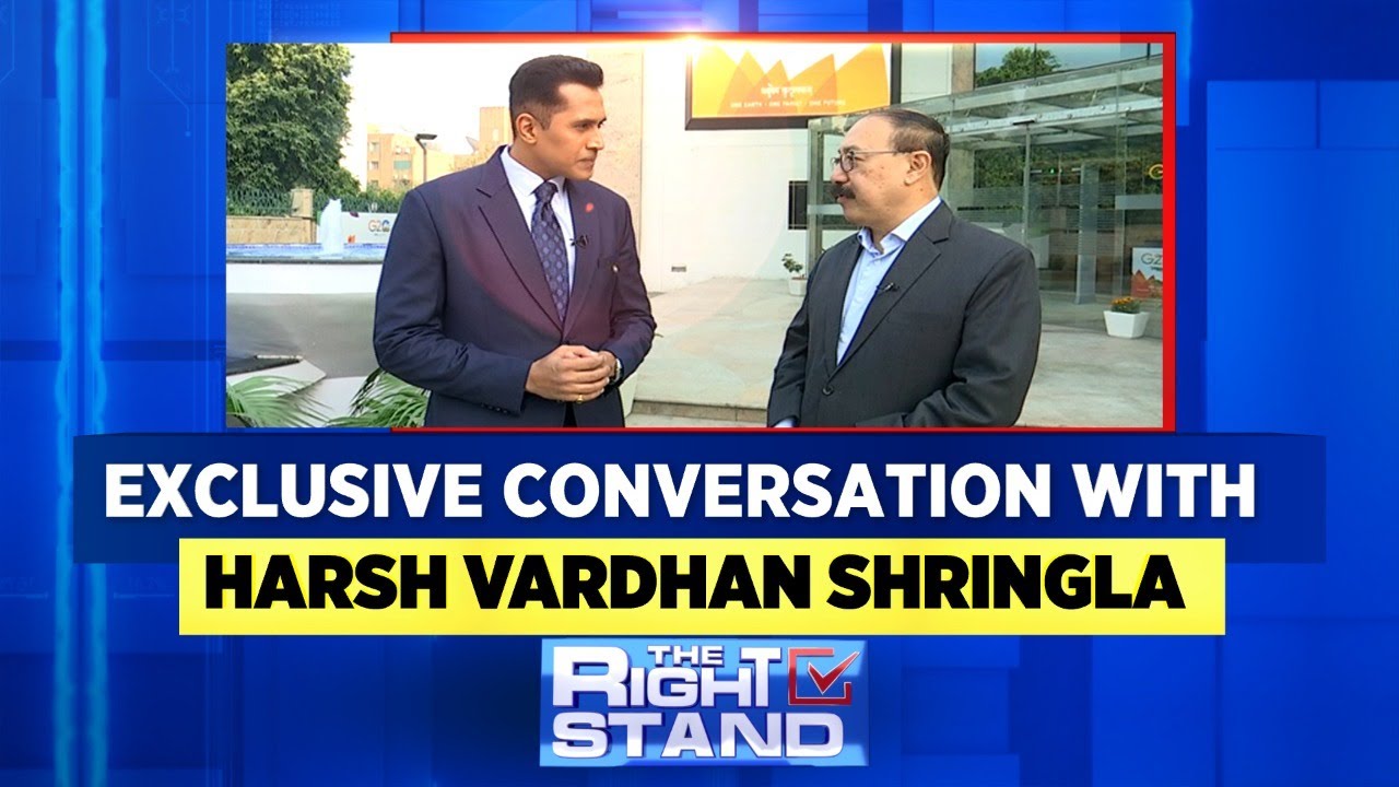 Exclusive Conversation With Harsh Vardhan Shringla On India's G20 Presidency | English News | News18