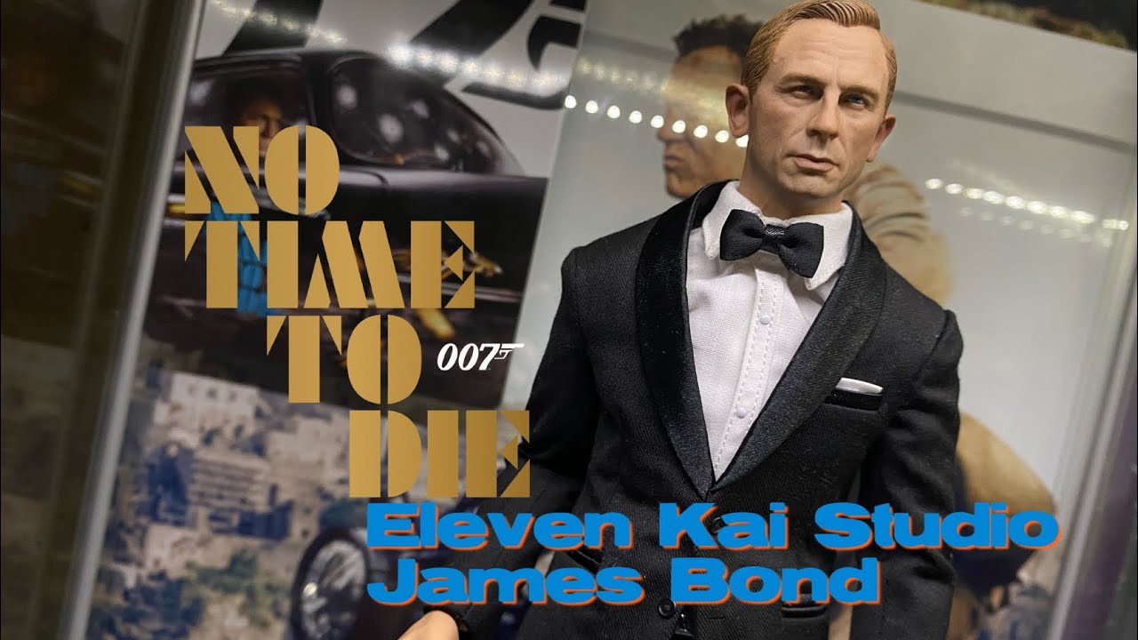 E1even & Kai Studio No Time to Die James Bond 1/6 Scale Display Showcase