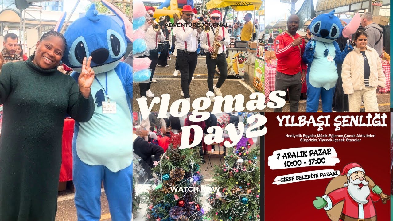 Рождественский базар в Северном Кипре 🇨🇾 | Vlogmas, День 2