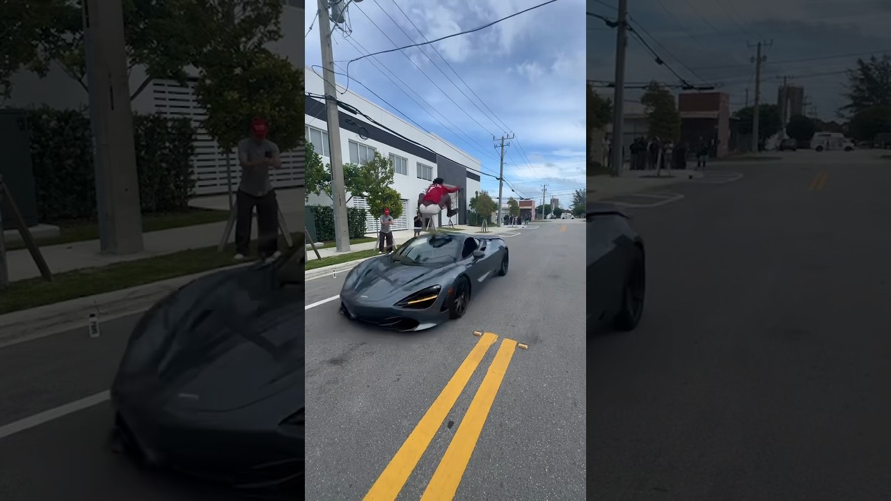 JUMPED OVER 2 CARS&hellip;.HISTORY!🏎️💨 #ishowspeed