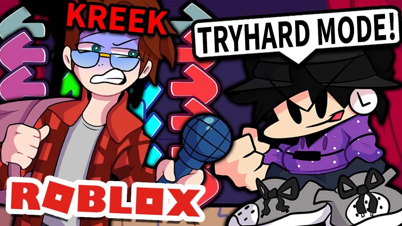 Троллинг известных ютуберов в Roblox Friday Night Funkin