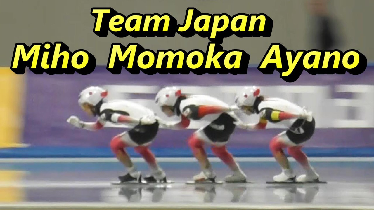 Women Team Pursuit Race (6Laps).2024/25 ISU World Cup SpeedSkating.2024/11/24 Nagano M Wave.