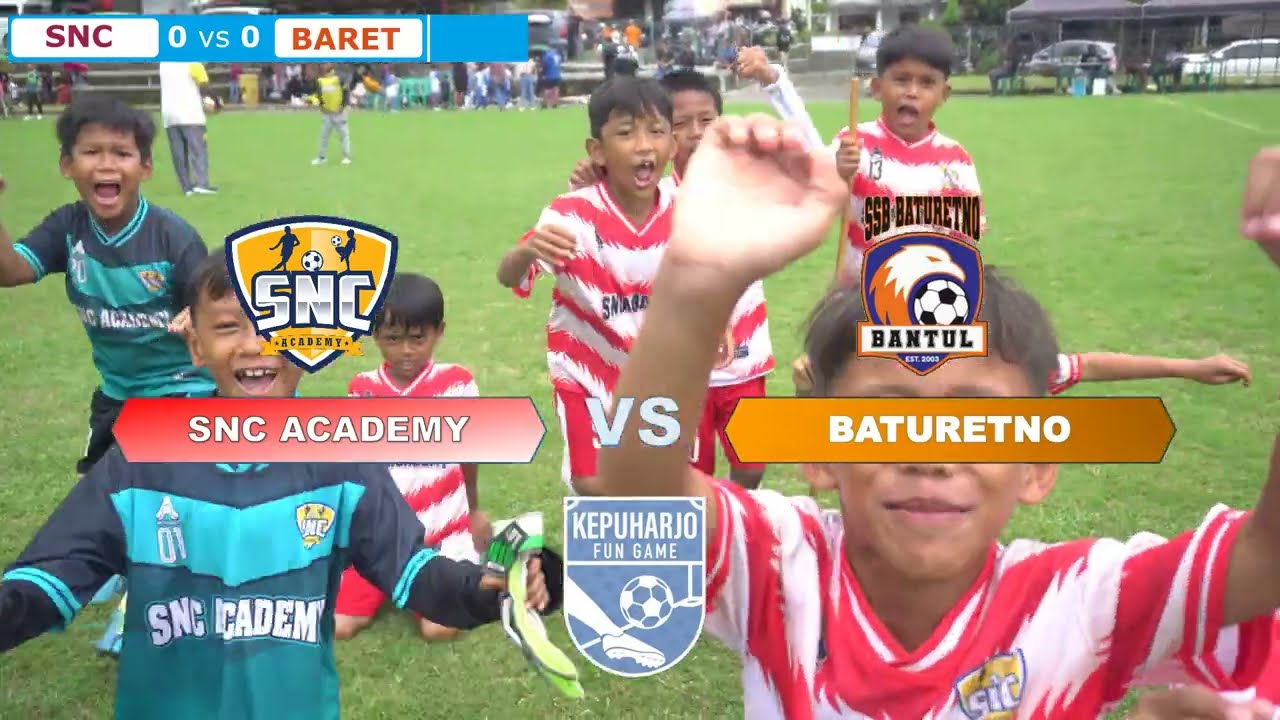 SNC Academy vs Baturetno KU-8 | Fun Game Kepuharjo 2024
