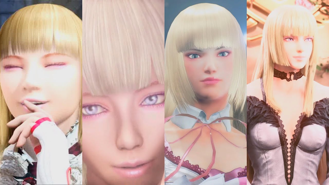 Lili ALL Ending Tekken 5 - 8 & Tag Tournament 2 [4K]