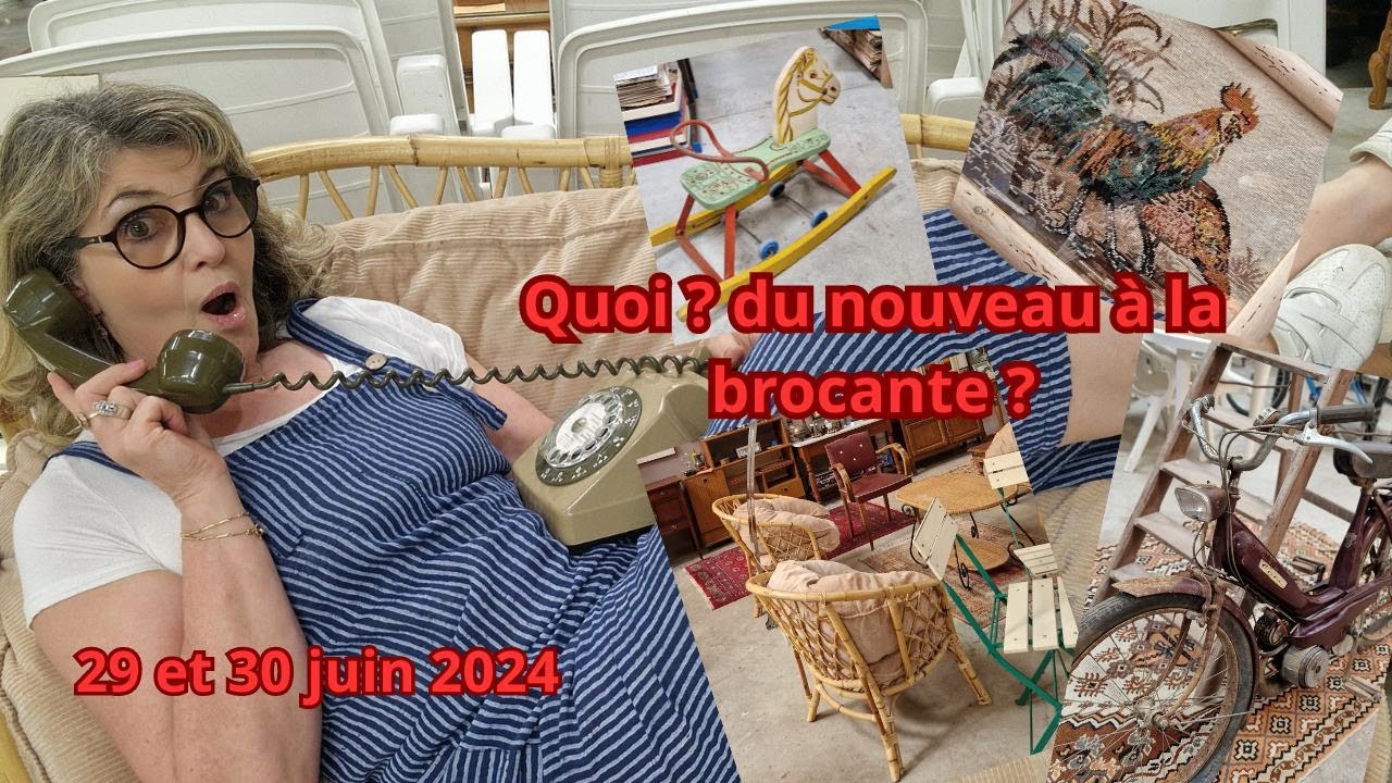 Les nouveaux arrivages à la Brocante #brocante #frenchantiques #fleamarketshopwithme #video #videos