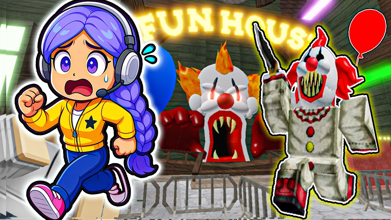 RUMI KPOP DEMON HUNTERS Plays ESCAPE THE CARNIVAL OF TERROR Obby!