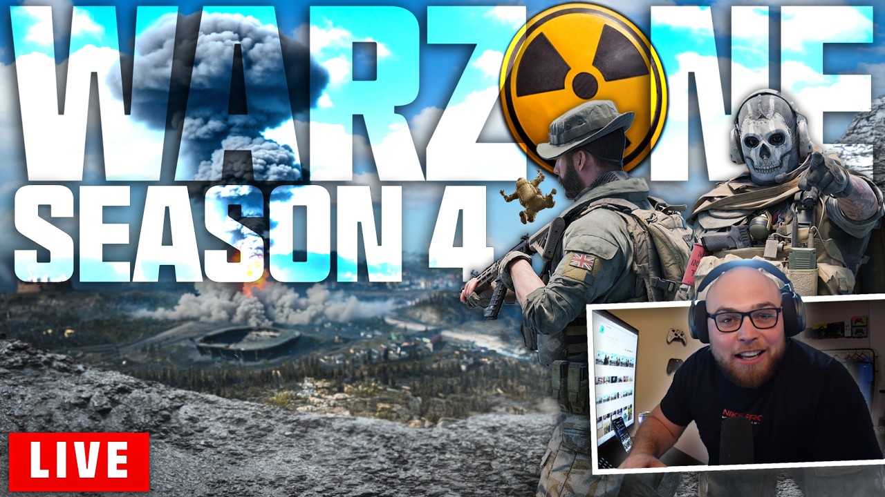 🔴LIVE - Monday NIGHT NUKE SQUAD | Call of Duty Warzone Season 4.5
