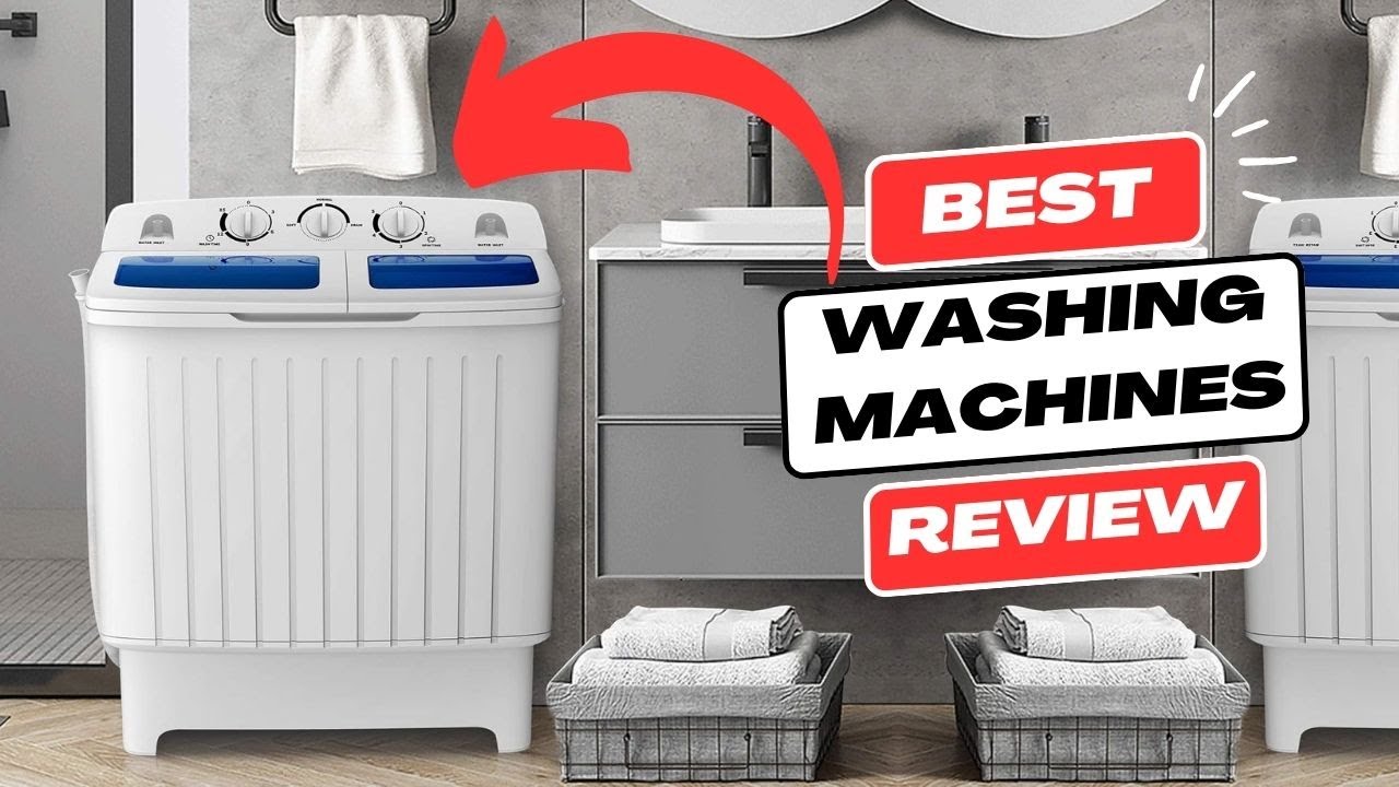 Top 5 Portable Washing Machines Review | Best Washing Machine 2024