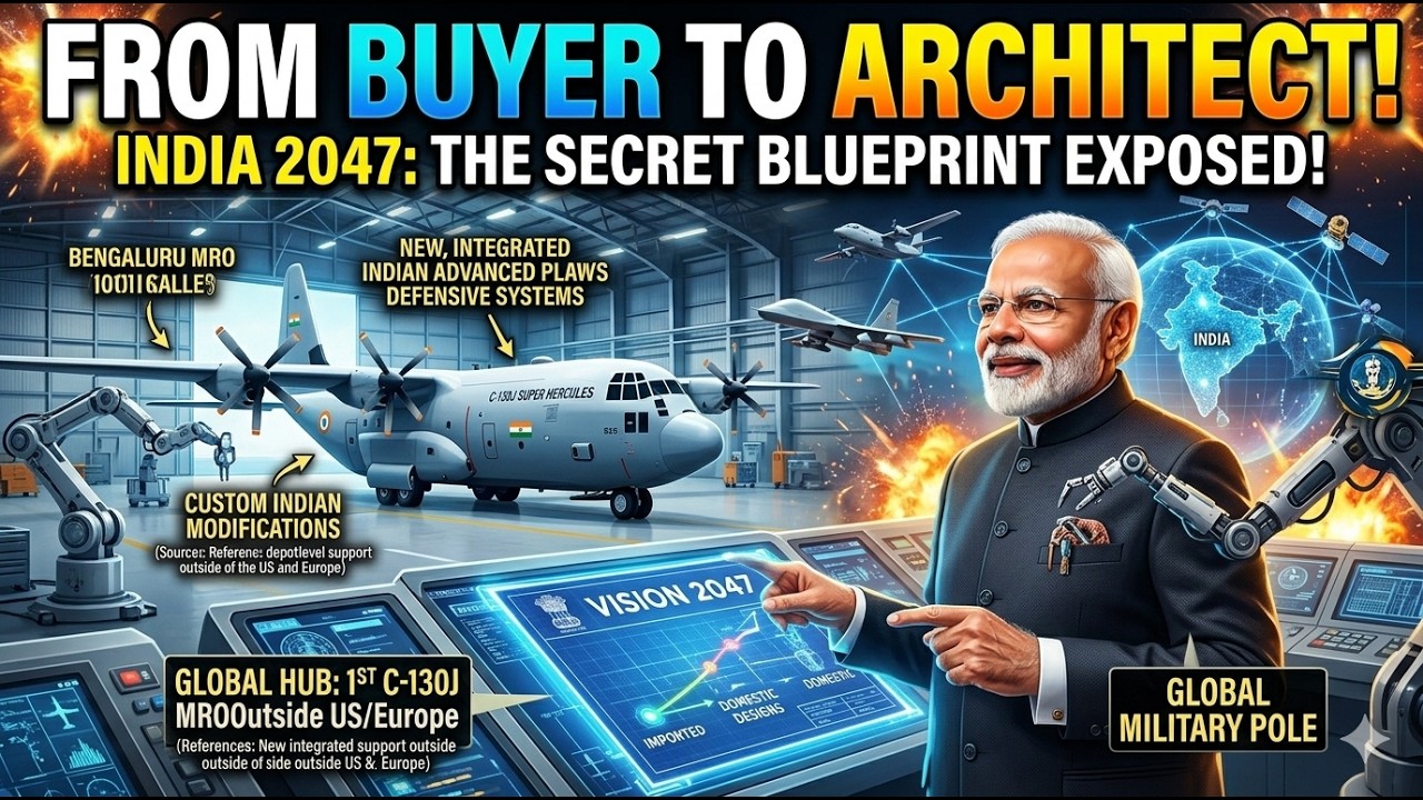 From Buyer to Architect :  India 2047 The Secret Blueprint to Become a Global Military Pole