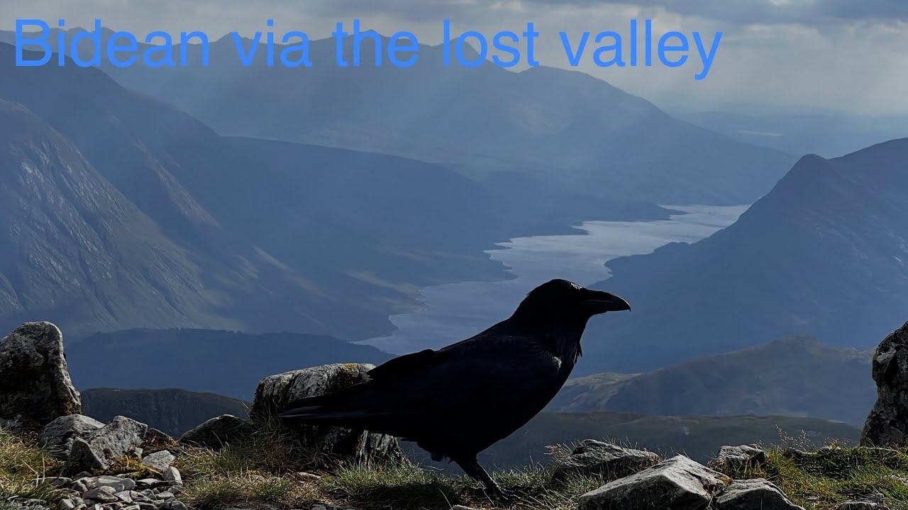 Bidean via the Lost valley 