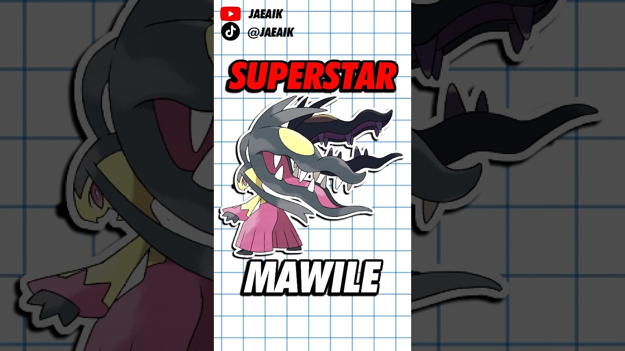 Mega Mawile, Superstar #jaeaik #pokemon #megaevolution #mawile #megamawile
