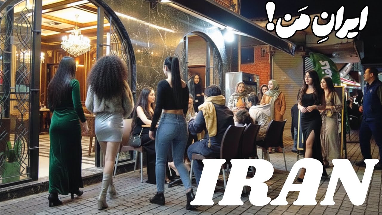 IRAN After Dark 🇮🇷 The Warmth of Autumn Nights & Street Life
