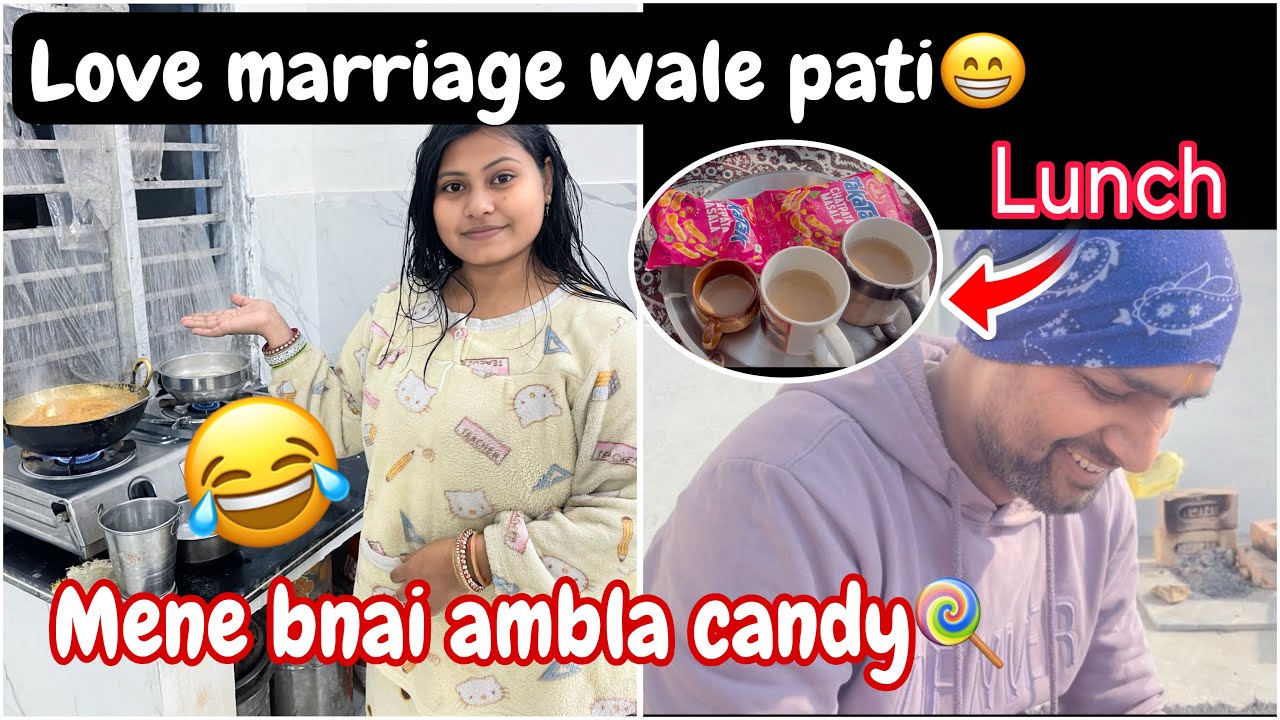 Mere love marriage wale pati & candy popat😂 || Sweetu k vlogs❤️ ||