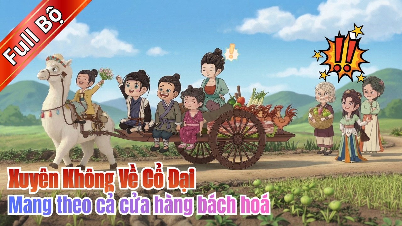 [ Full Bộ 23 Tiếng] - Xuyên Không Về Cổ Đại Mang Theo Cả Cửa Hàng Bách Hoá