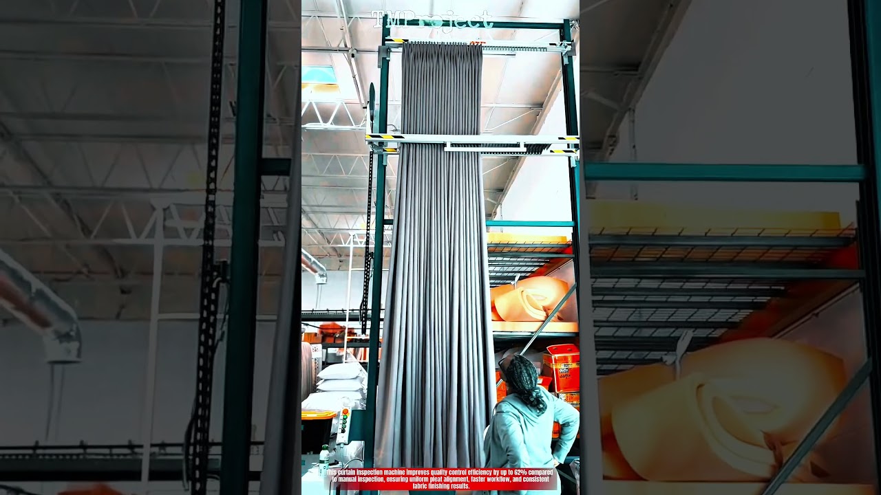 Innovative Curtain Inspection Machine: Precision Fabric Checking System