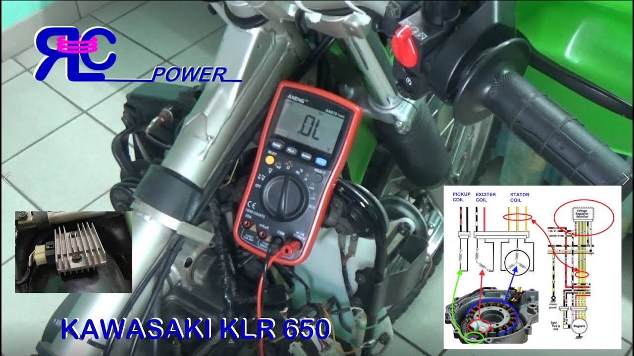 COMMENT TESTER L'ALLUMAGE D'UNE KAWASAKI KLR 650 (PARTIE 1)