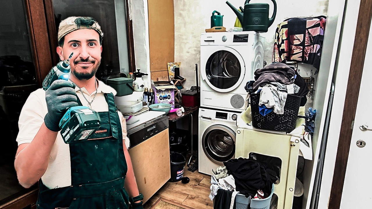 Il est plus que temps de faire une vrai buanderie !