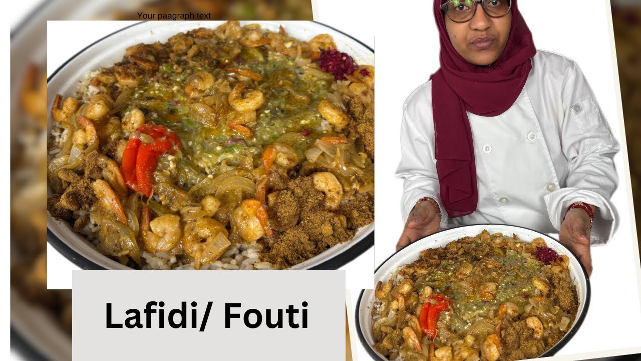 Fouti (Lafidi) Revisité avec Sauce Oignons & Crevettes | Délice Guinéen  - Episode 8