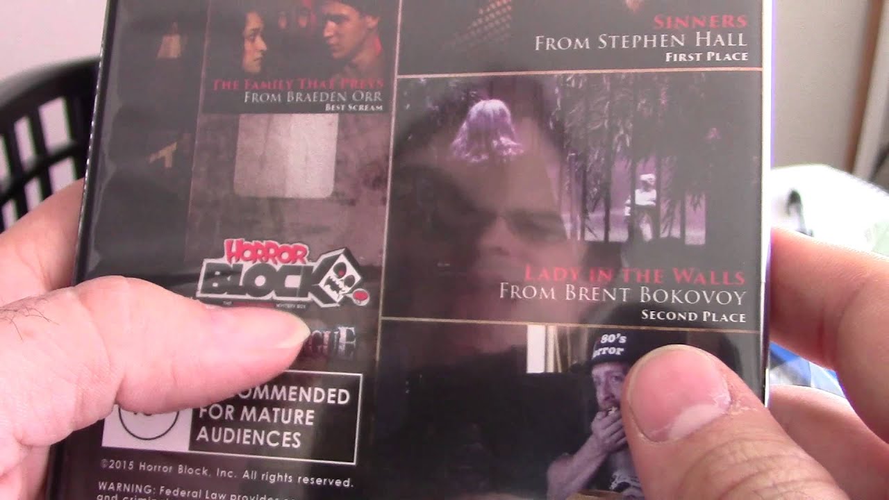 GoreHound On: Horror Block May 2015 Unboxing