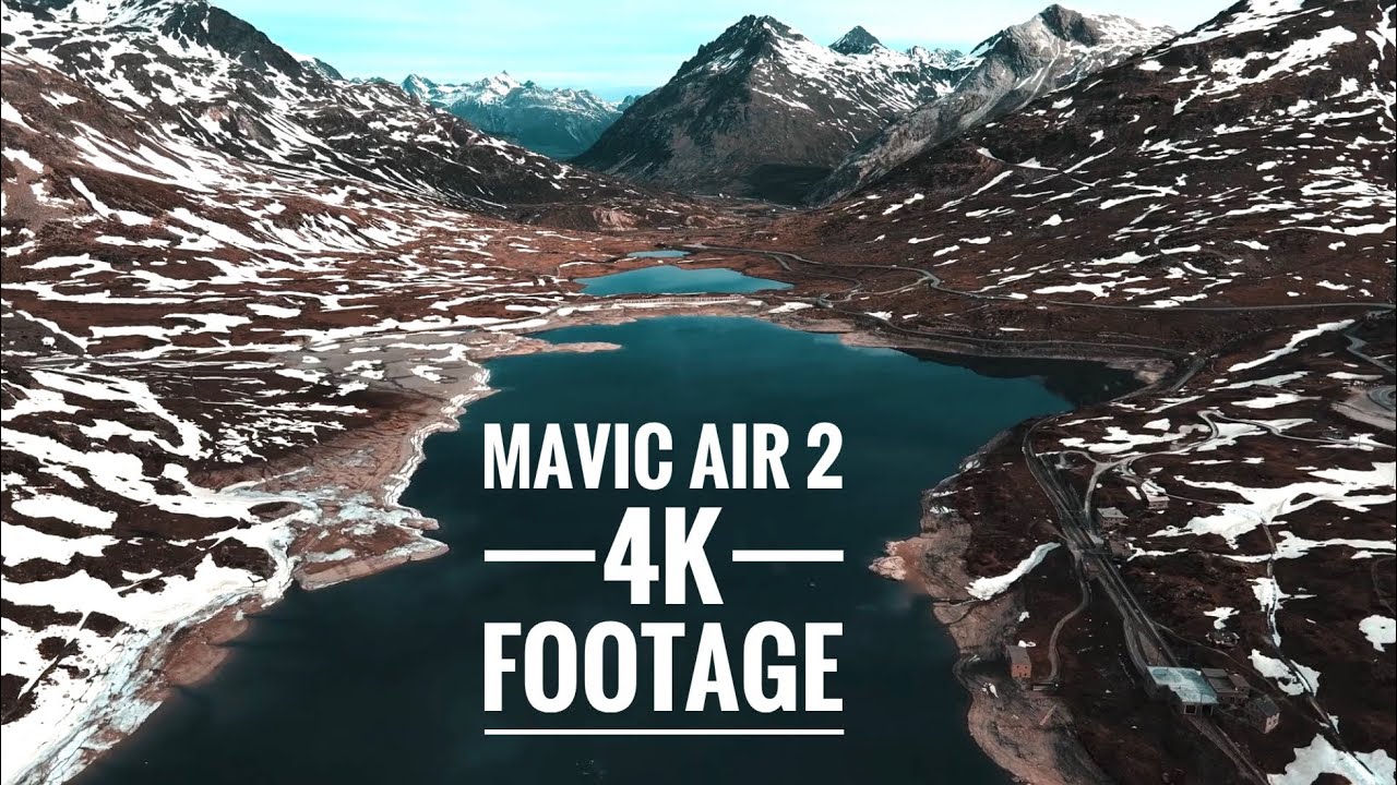 Mavic Air 2 footage 4K - A weekend at the alps