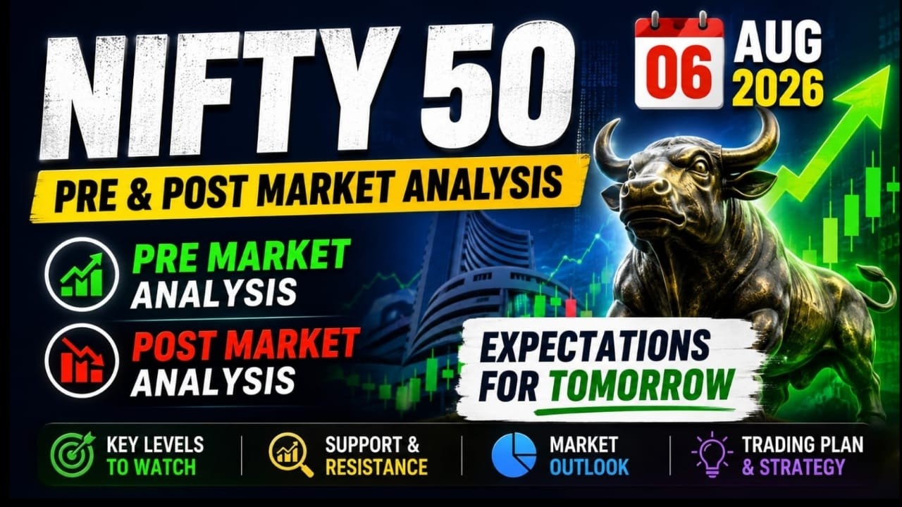 NIFTY 50 06 AUG 2026 🔥 BUY ON DIPS or BIG BREAKOUT? | 24,673 Key Level | Market Analysis
