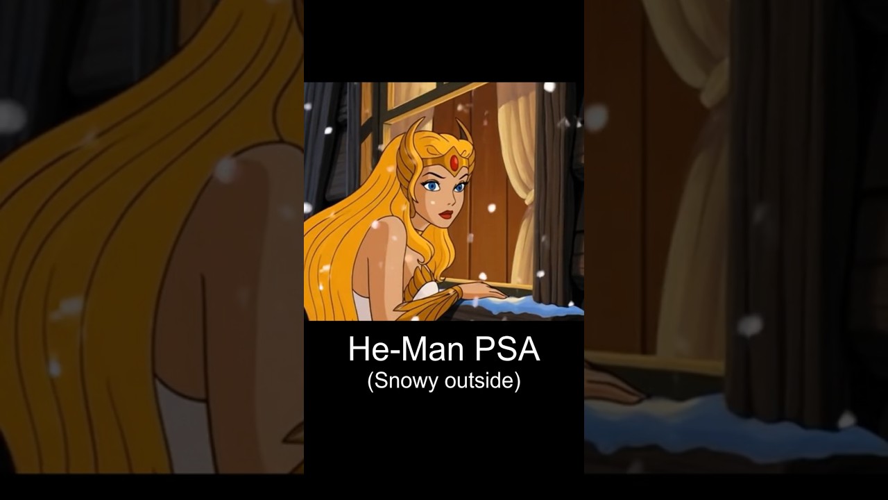 🙈😆🤣 He-Man PSA #skeletor #subscribe #darkhumor #parody #funny  #mistake #humor #character #snow