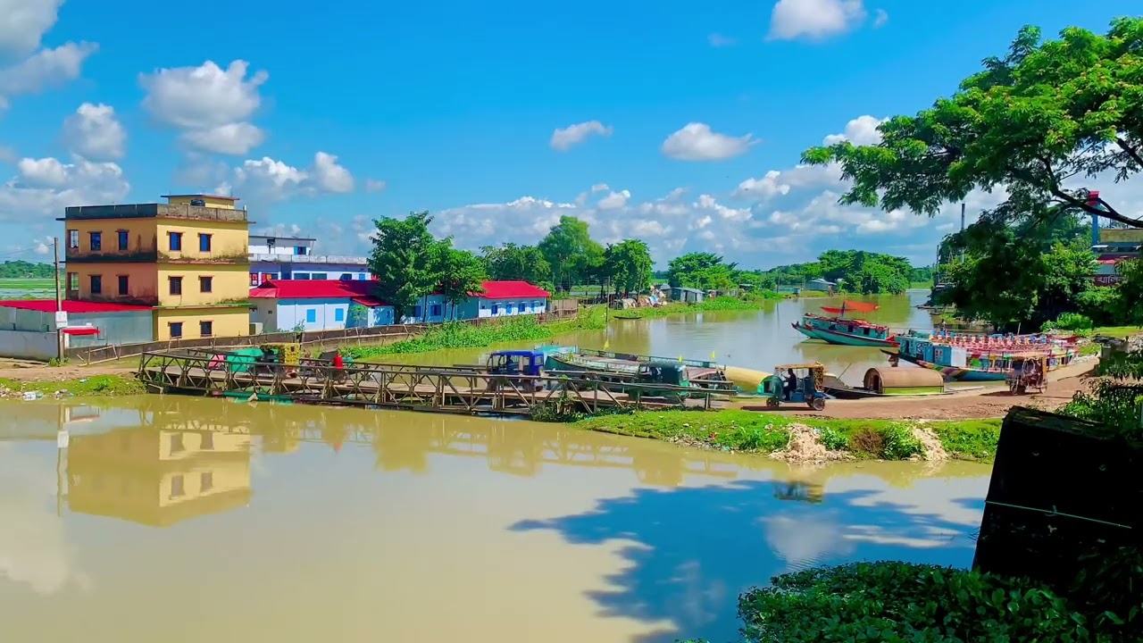 নলজুর নদী , জগন্নাথপুর বাজার । 
