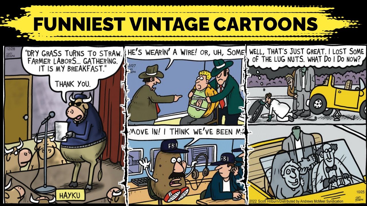 Funniest Classic Cartoons That'll Warm Your Heart Instantly 😂 | Vintage Comic Humor Collection