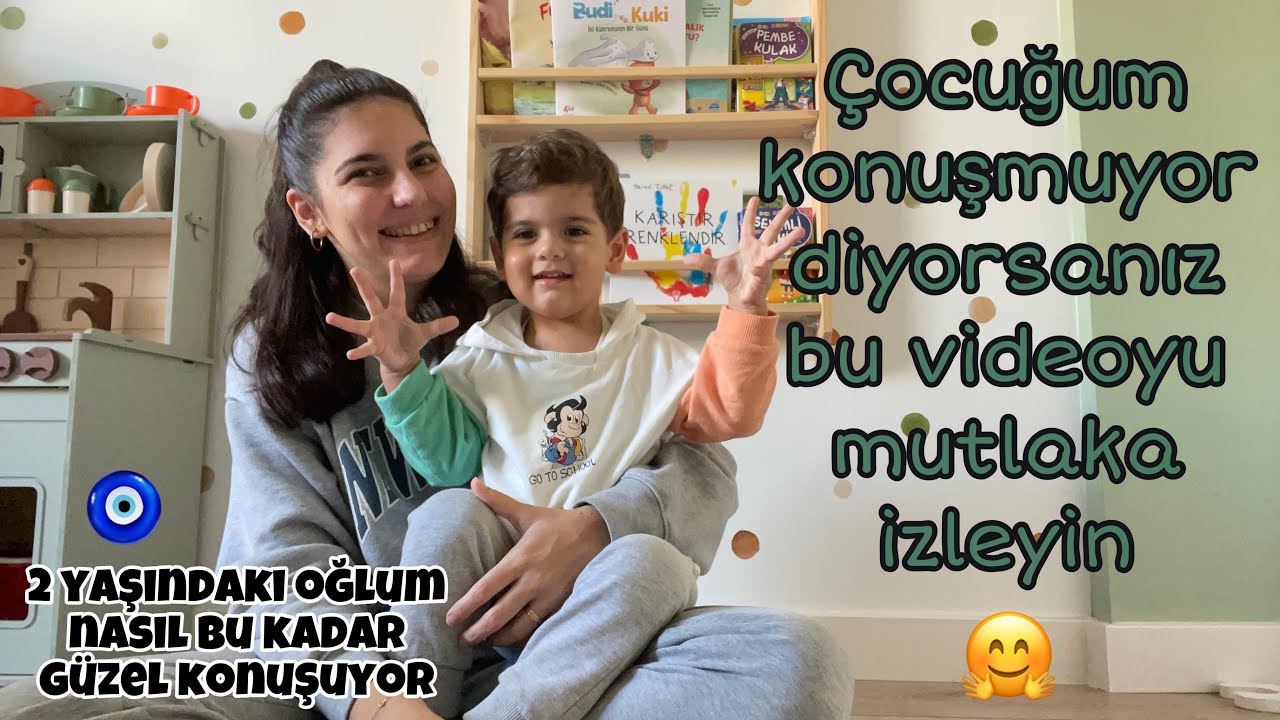 BEBEĞİM KONUŞMUYOR DİYORSANIZ BUNLARI YAPIN | 18 AYDA KONUŞMAYA BAŞLAYAN BEBEĞİM İÇİN NELER YAPTIM ?