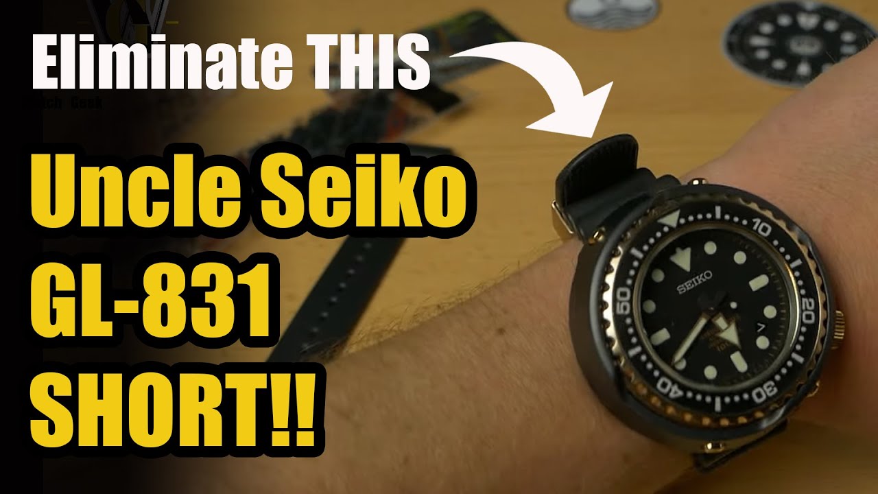 Uncle Seiko SHORT Seiko GL-831 strap! A solution for us small wristed folk!!