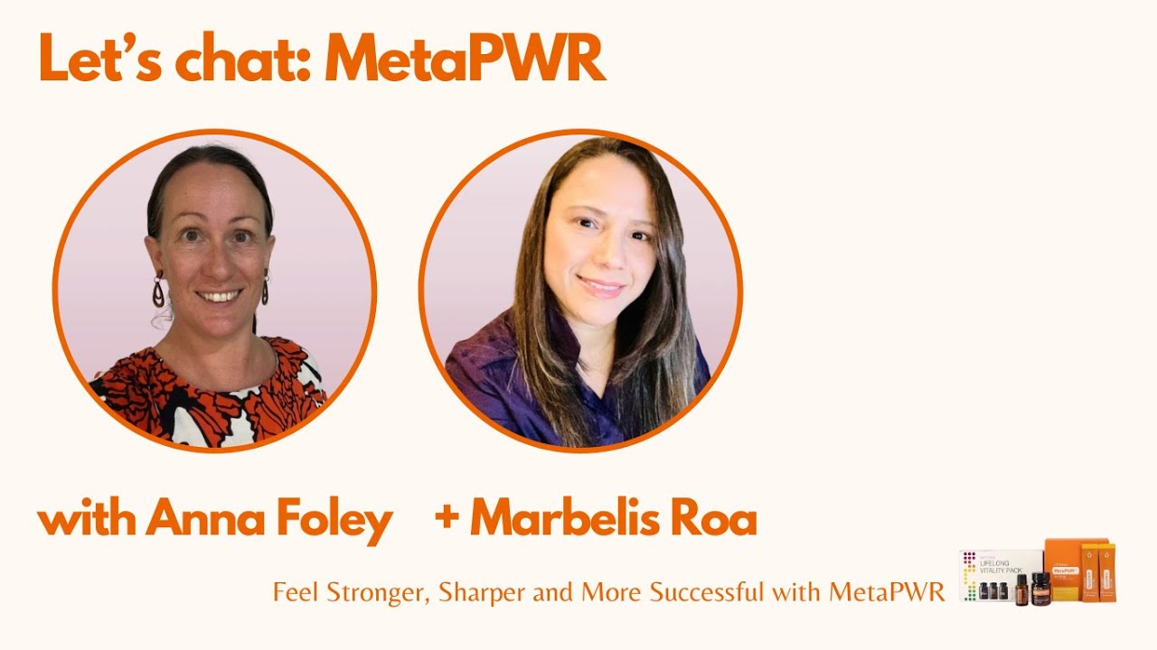 Let's Chat MetaPWR with Marbelis Roa - osteoarthritis, pain, energy, hair, skin, nails