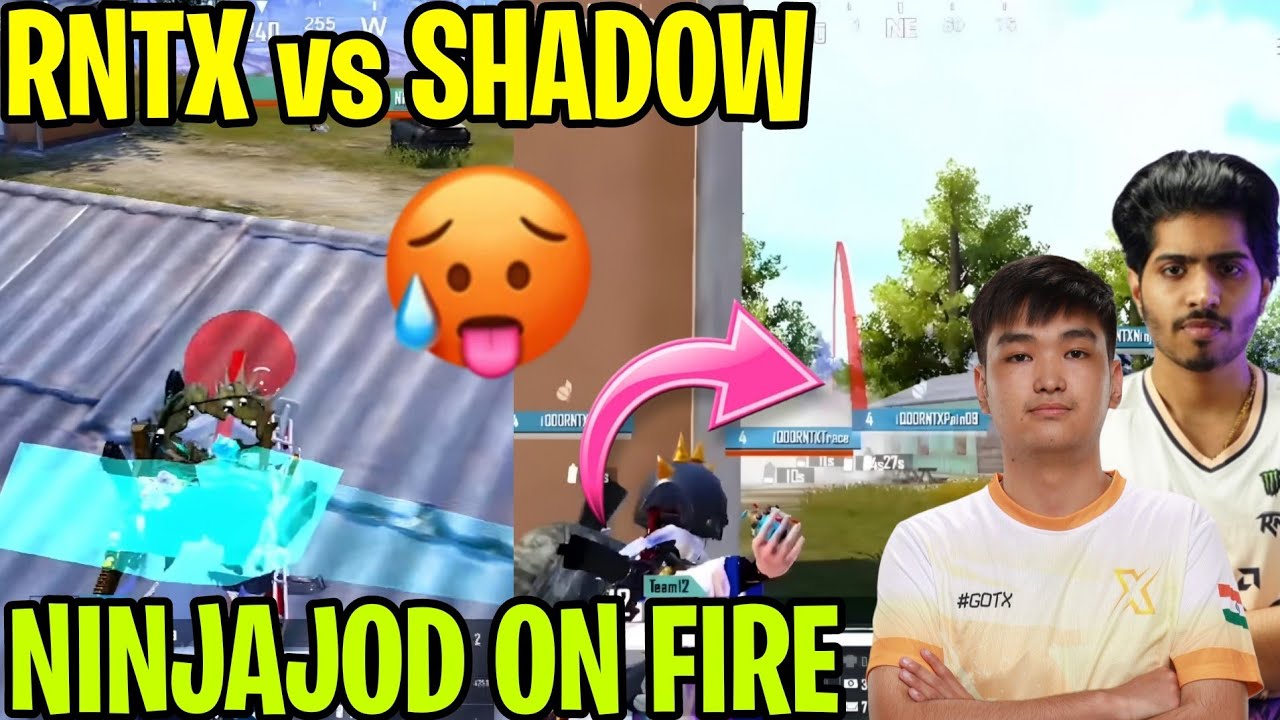 RNTX vs Shadow (Mninza) 🤯 NinjaJOD on fire 🔥