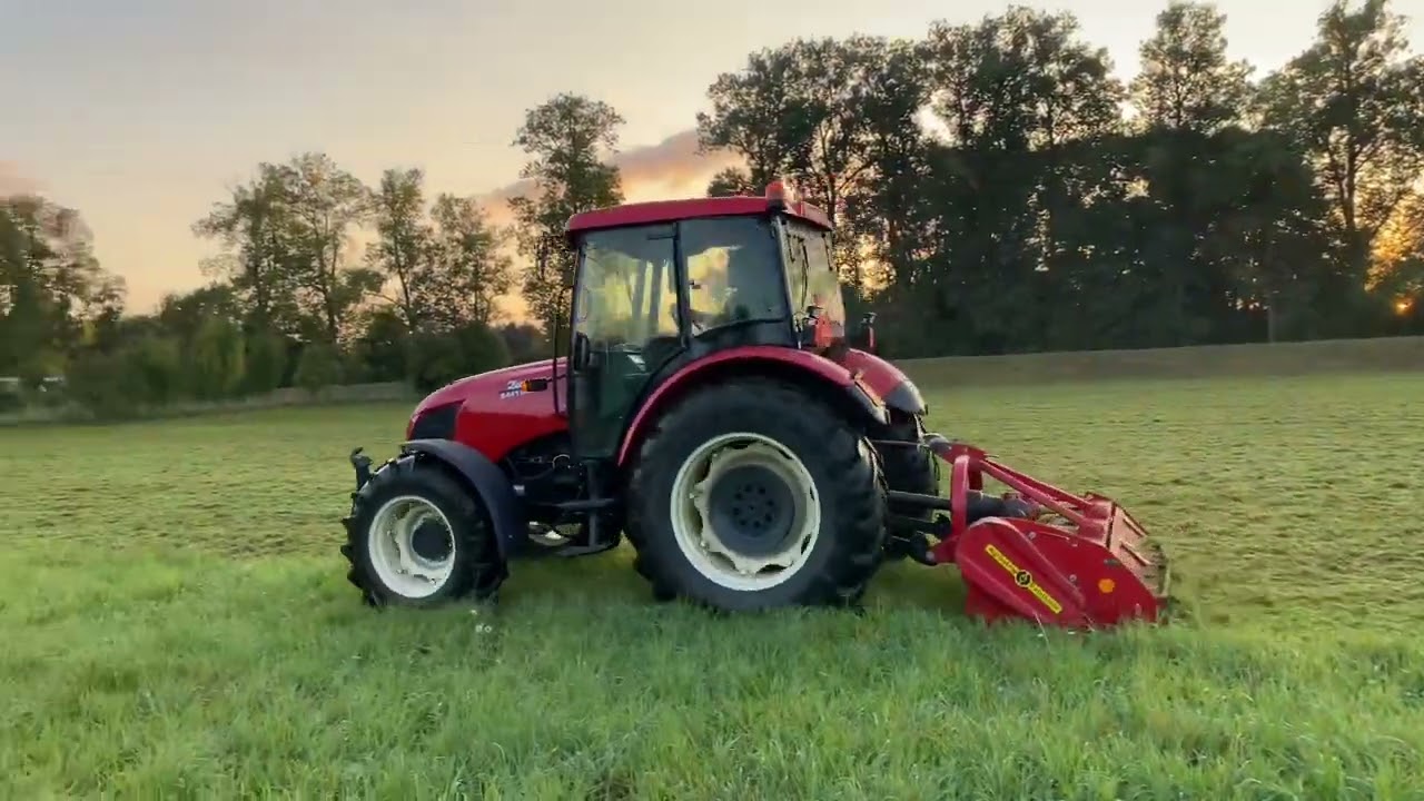 Zetor 8441 Proxima + mulčovač Agrostroj Pelhřimov ​⁠ ​⁠ ​⁠@ZetorPolskaChannel @TraktoryZetor